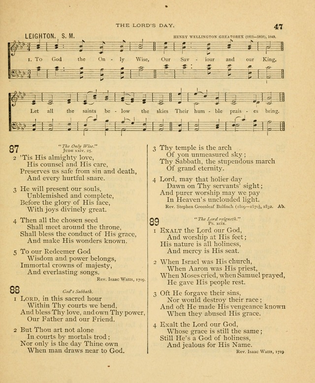 Carmina Sanctorum, a selection of hymns and songs of praise with tunes page 48