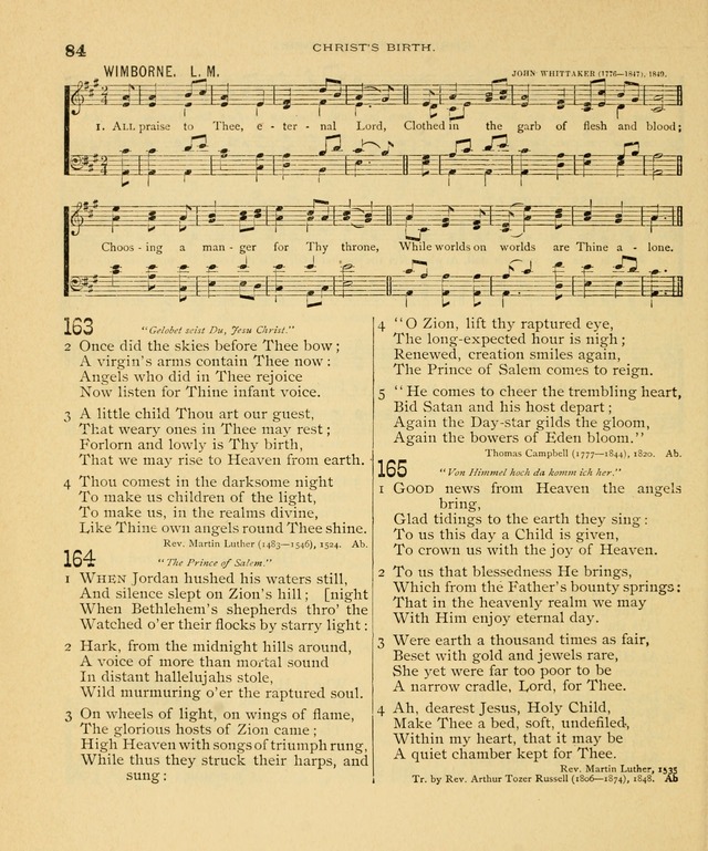Carmina Sanctorum, a selection of hymns and songs of praise with tunes page 85