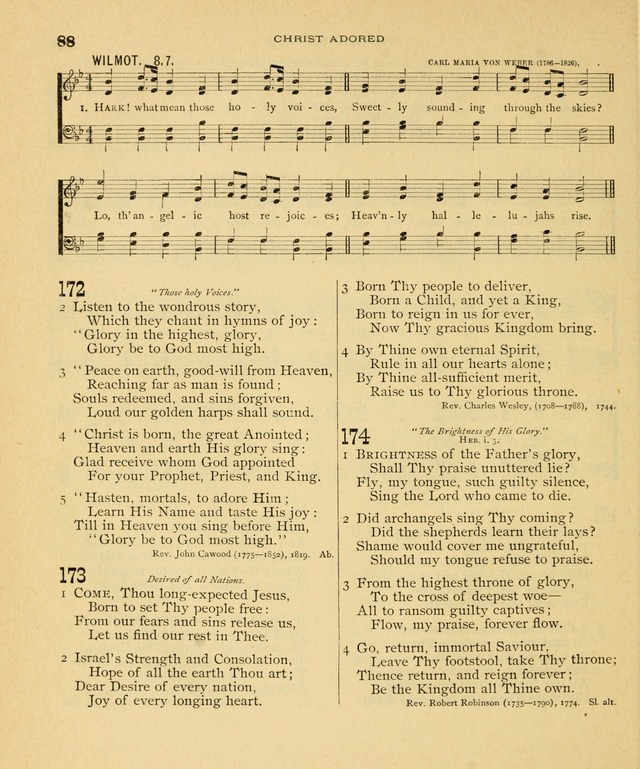Carmina Sanctorum, a selection of hymns and songs of praise with tunes page 89