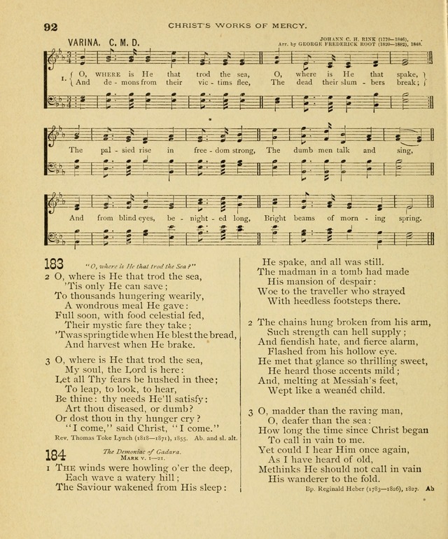Carmina Sanctorum, a selection of hymns and songs of praise with tunes page 93