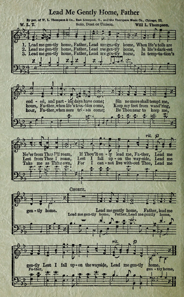Calvary Songs: A Choice Collection of Gospel Songs, both Old and New page 1