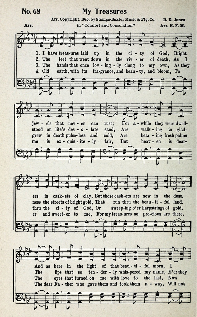Calvary Songs: A Choice Collection of Gospel Songs, both Old and New page 69