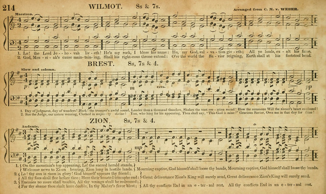 Carmina Sacra: or, Boston Collection of Church Music: comprising the most popular psalm and hymn tunes in eternal use together with a great variety of new tunes, chants, sentences, motetts... page 178