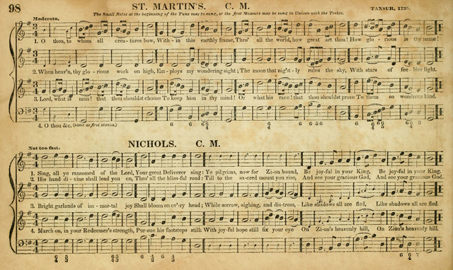 Carmina Sacra: or, Boston Collection of Church Music: comprising the most popular psalm and hymn tunes in eternal use together with a great variety of new tunes, chants, sentences, motetts... page 62
