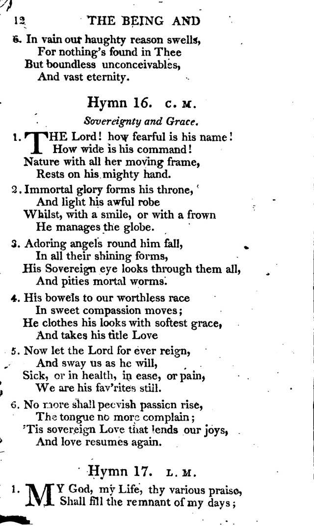 A Choice Selection of Evangelical Hymns, from various authors: for the use of the English Evangelical Lutheran Church in New York page 12