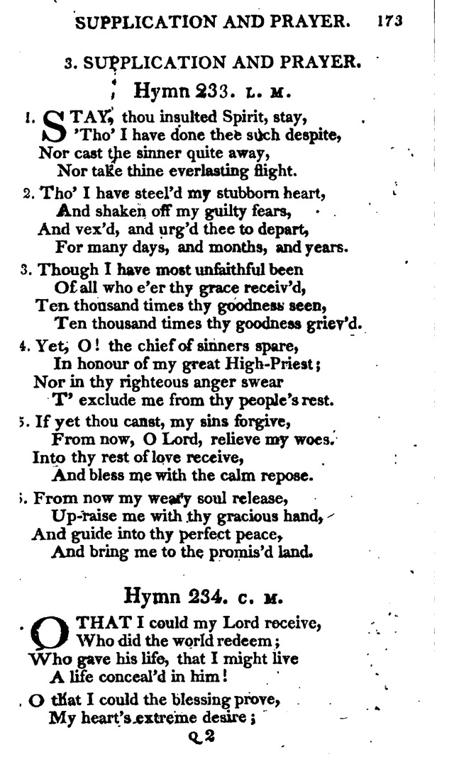A Choice Selection of Evangelical Hymns, from various authors: for the use of the English Evangelical Lutheran Church in New York page 173