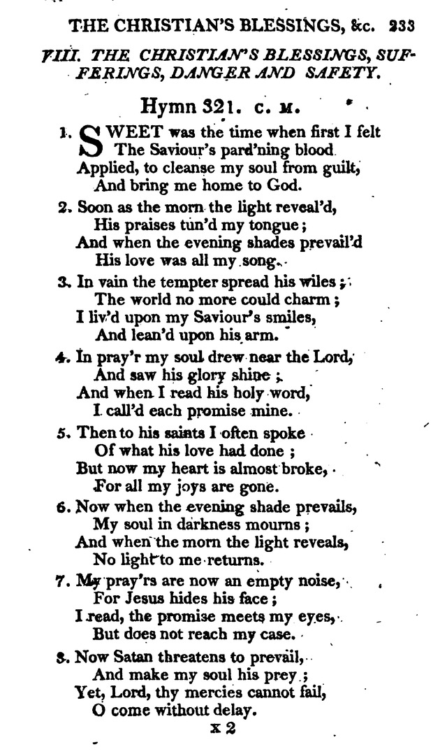 A Choice Selection of Evangelical Hymns, from various authors: for the use of the English Evangelical Lutheran Church in New York page 231