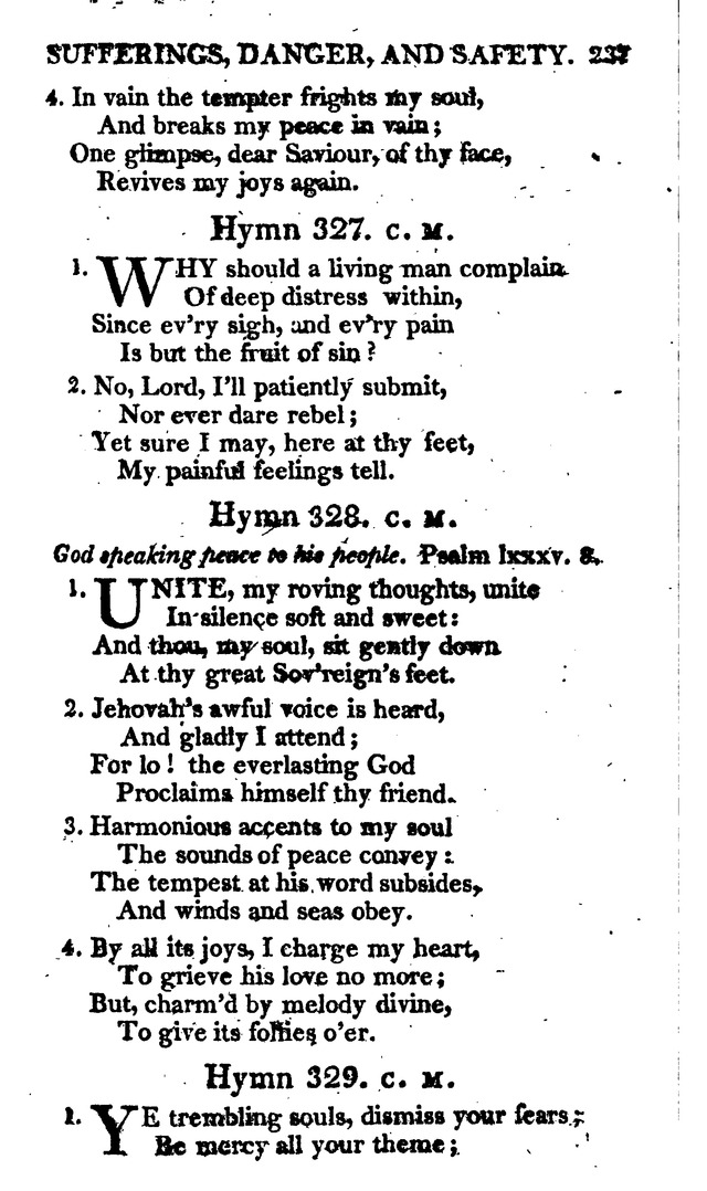 A Choice Selection of Evangelical Hymns, from various authors: for the use of the English Evangelical Lutheran Church in New York page 235