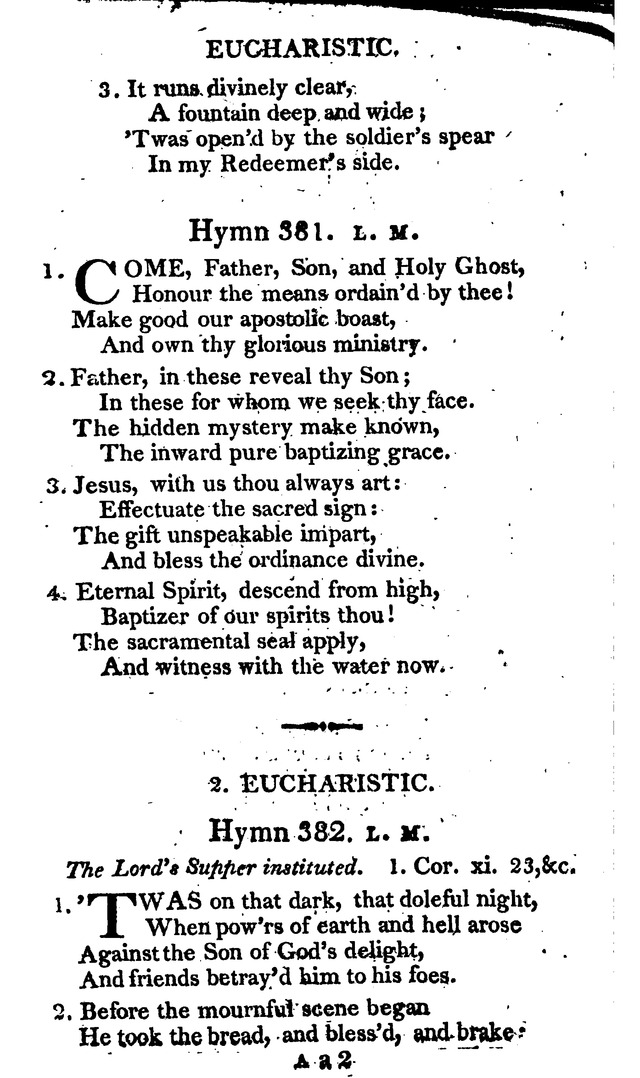 A Choice Selection of Evangelical Hymns, from various authors: for the use of the English Evangelical Lutheran Church in New York page 267