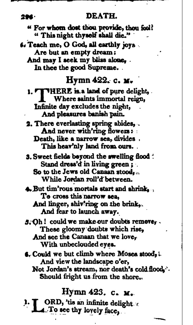 A Choice Selection of Evangelical Hymns, from various authors: for the use of the English Evangelical Lutheran Church in New York page 294