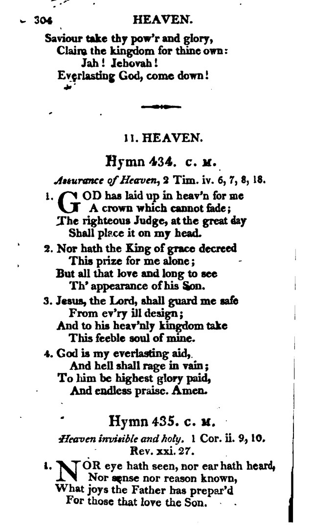 A Choice Selection of Evangelical Hymns, from various authors: for the use of the English Evangelical Lutheran Church in New York page 302