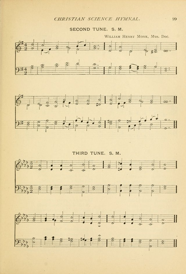 Christian Science Hymnal: a selection of spiritual songs page 99