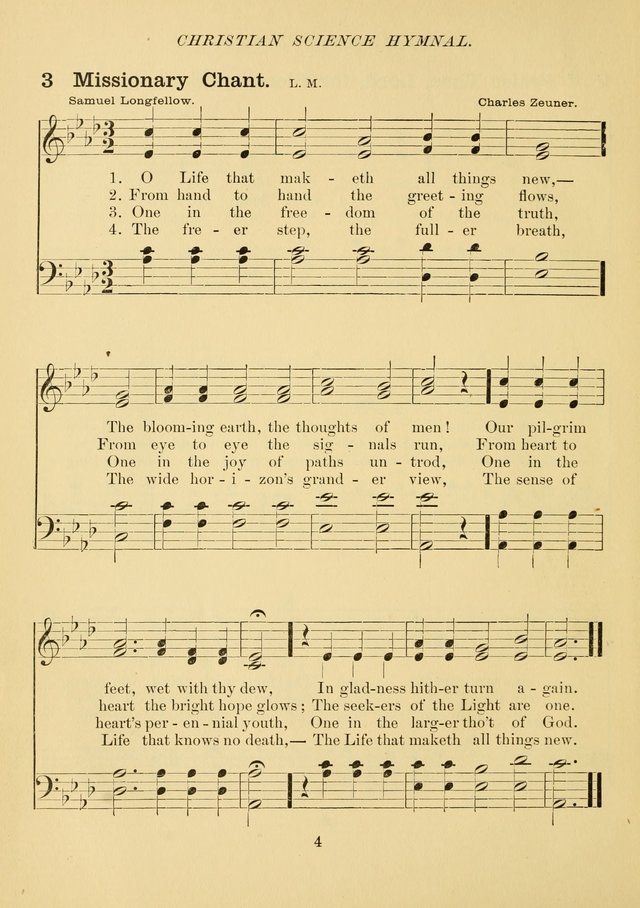 Christian Science Hymnal: a selection of spiritual songs page 13
