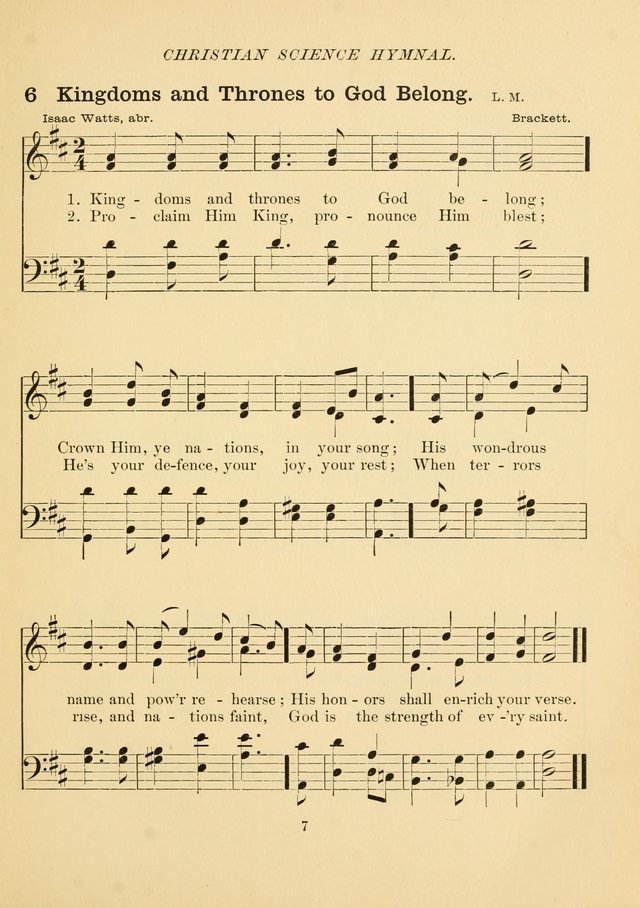 Christian Science Hymnal: a selection of spiritual songs page 16