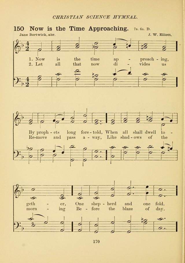 Christian Science Hymnal: a selection of spiritual songs page 179
