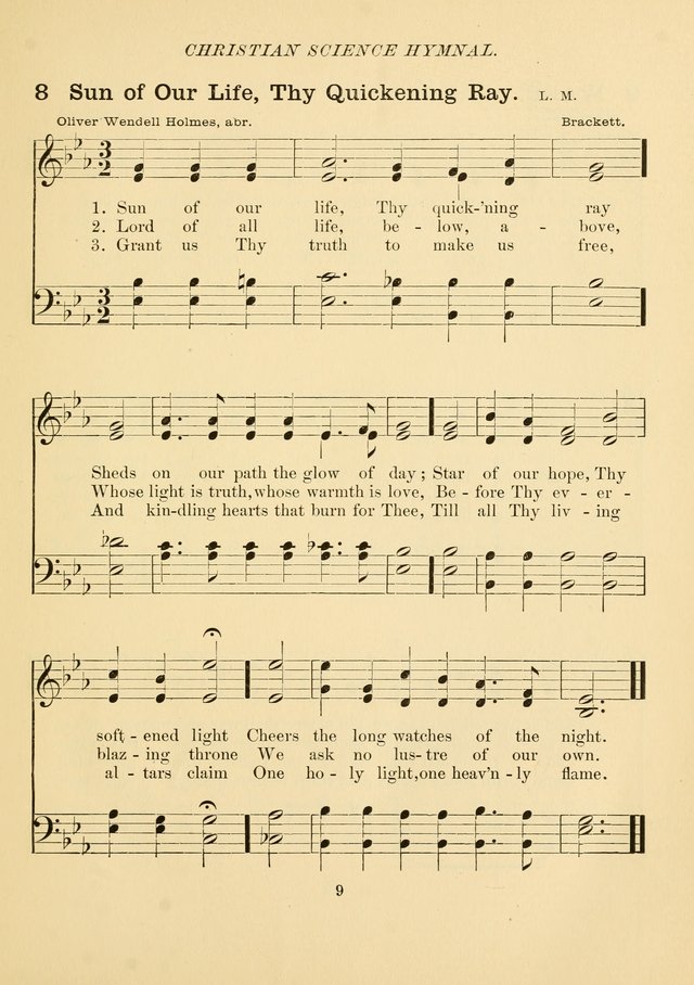 Christian Science Hymnal: a selection of spiritual songs page 18