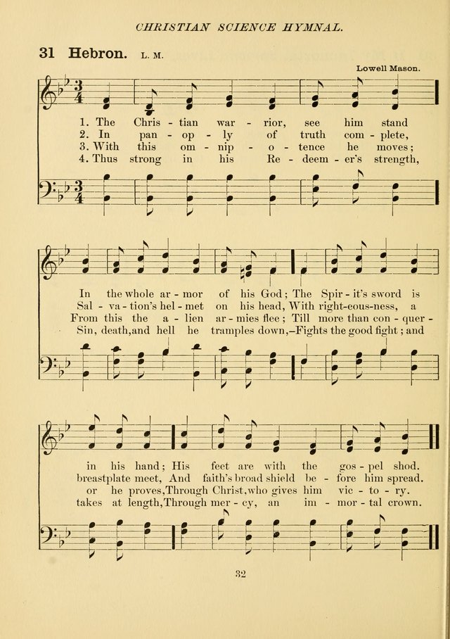 Christian Science Hymnal: a selection of spiritual songs page 41