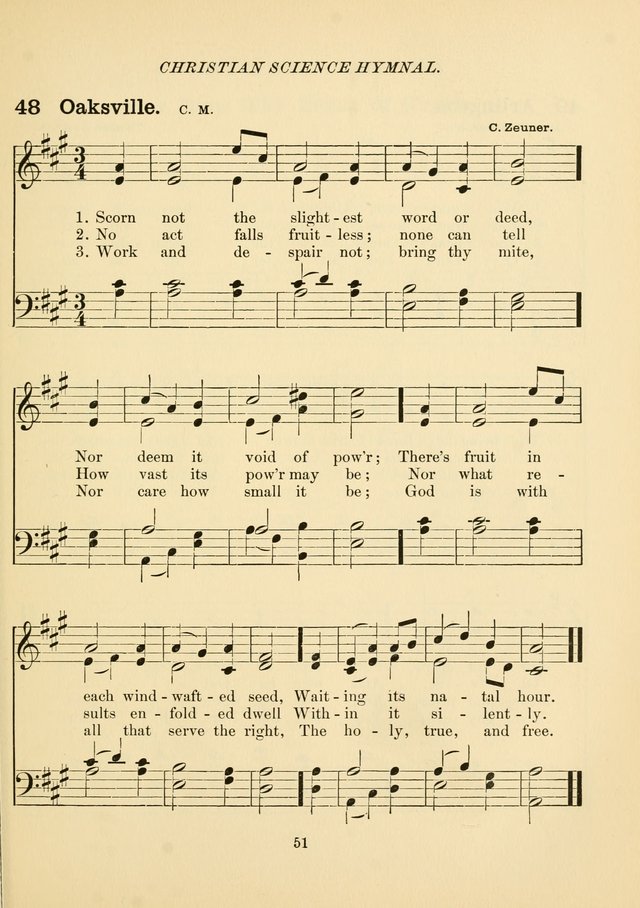 Christian Science Hymnal: a selection of spiritual songs page 60