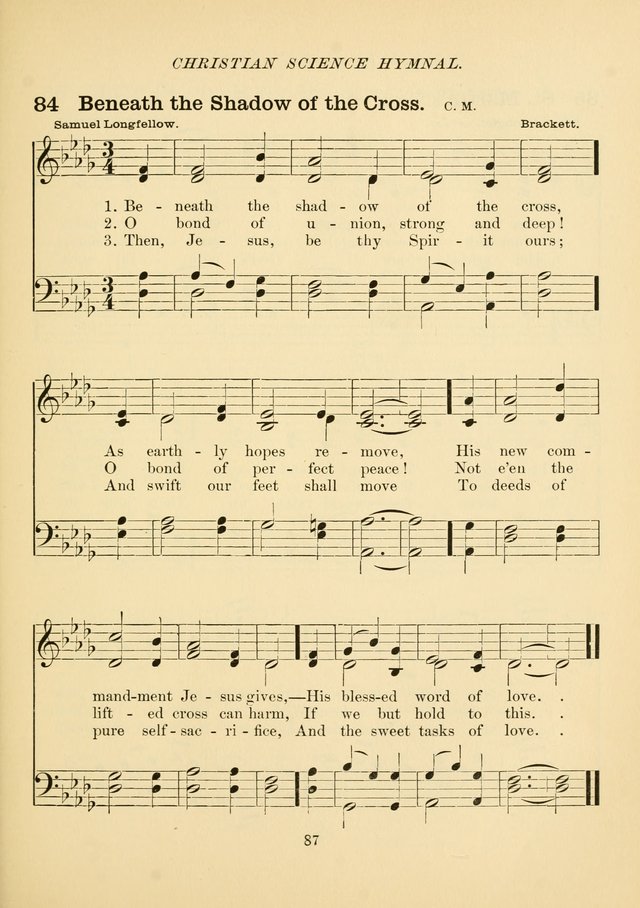 Christian Science Hymnal page 96