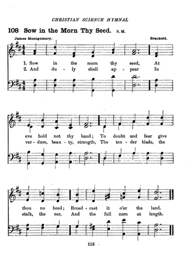 Christian Science Hymnal page 115