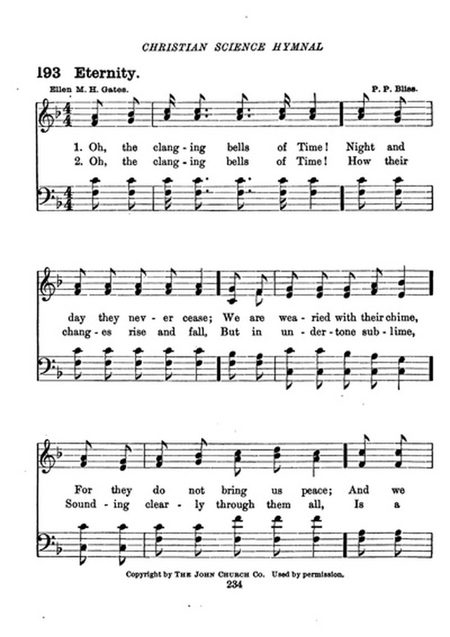 Christian Science Hymnal page 234