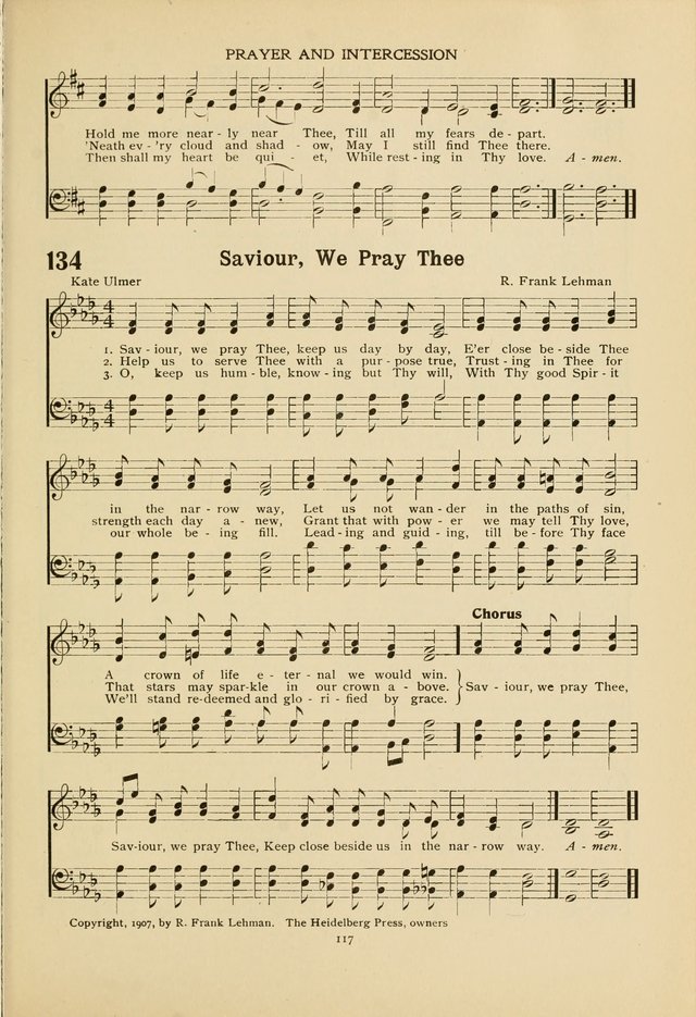 The Church School Hymnal page 117