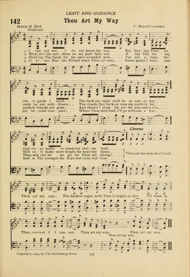 The Church School Hymnal page 123