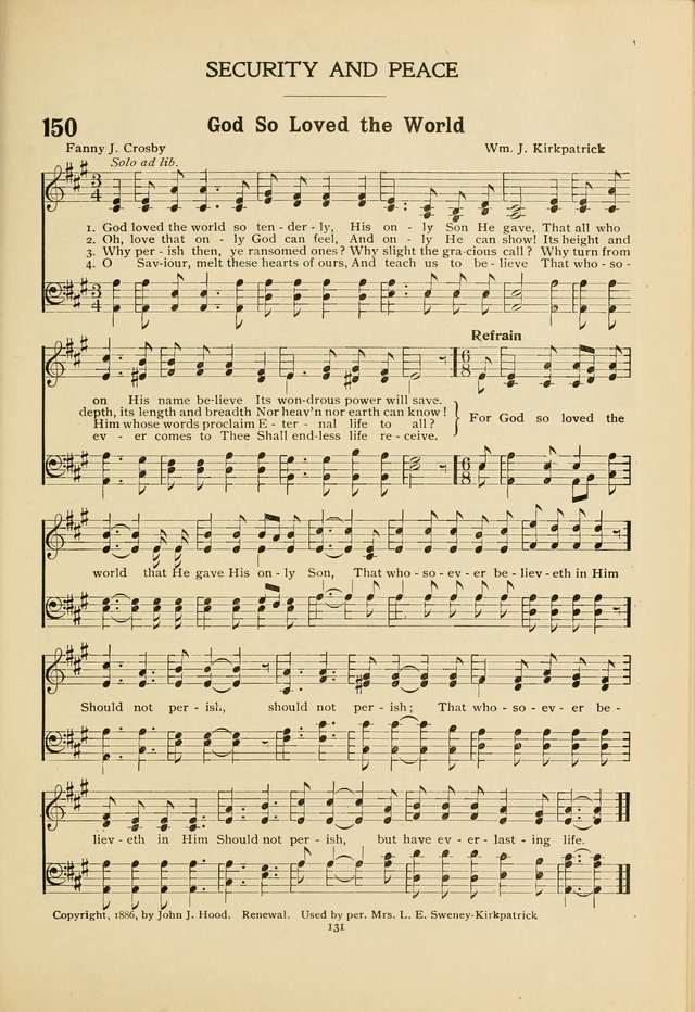 The Church School Hymnal page 131