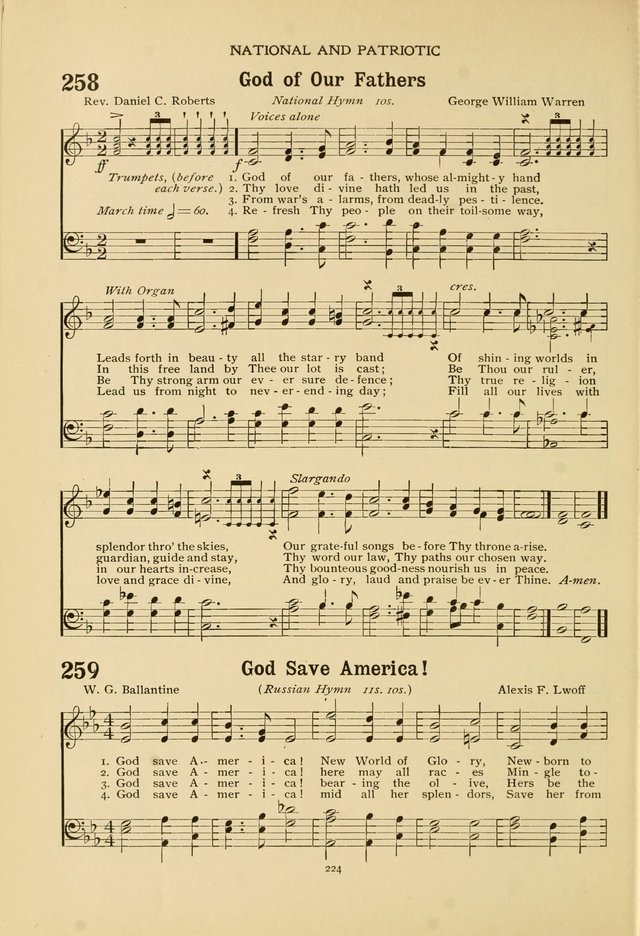 The Church School Hymnal page 224