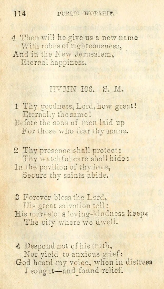 A Collection of Sacred Hymns, for the Church of Jesus Christ of Latter Day Saints page 116