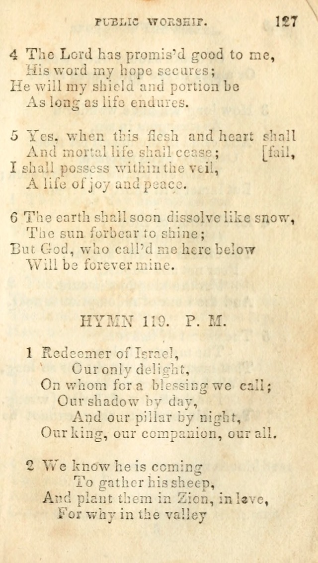 A Collection of Sacred Hymns, for the Church of Jesus Christ of Latter Day Saints page 129