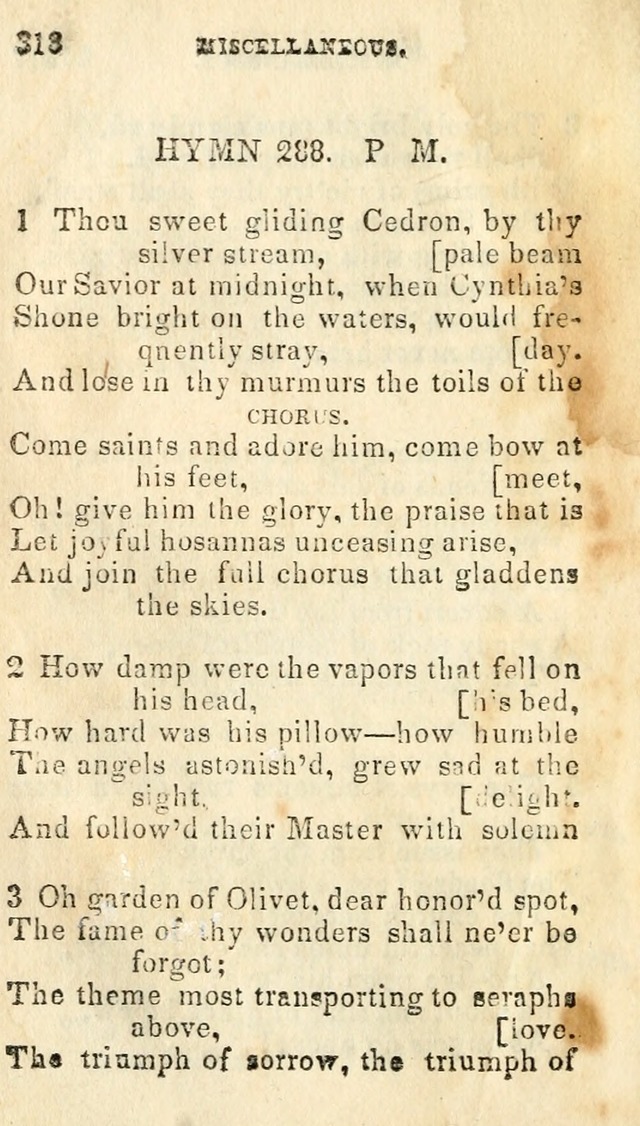 A Collection of Sacred Hymns, for the Church of Jesus Christ of Latter Day Saints page 320
