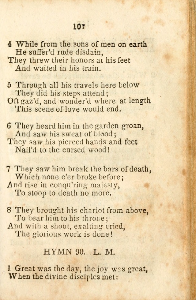 A Collection of Sacred Hymns for the Church of Jesus Christ of Latter-Day  Saints page 108
