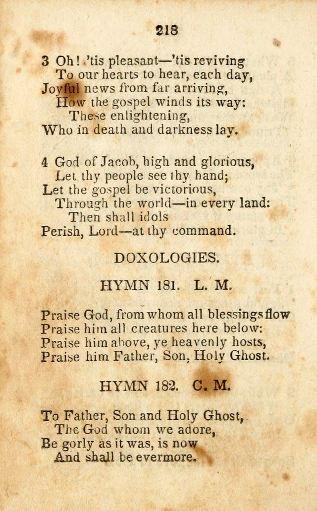 A Collection of Sacred Hymns for the Church of Jesus Christ of Latter-Day  Saints page 219