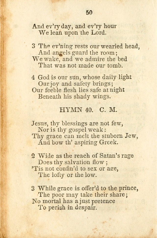 A Collection of Sacred Hymns for the Church of Jesus Christ of Latter-Day  Saints page 51