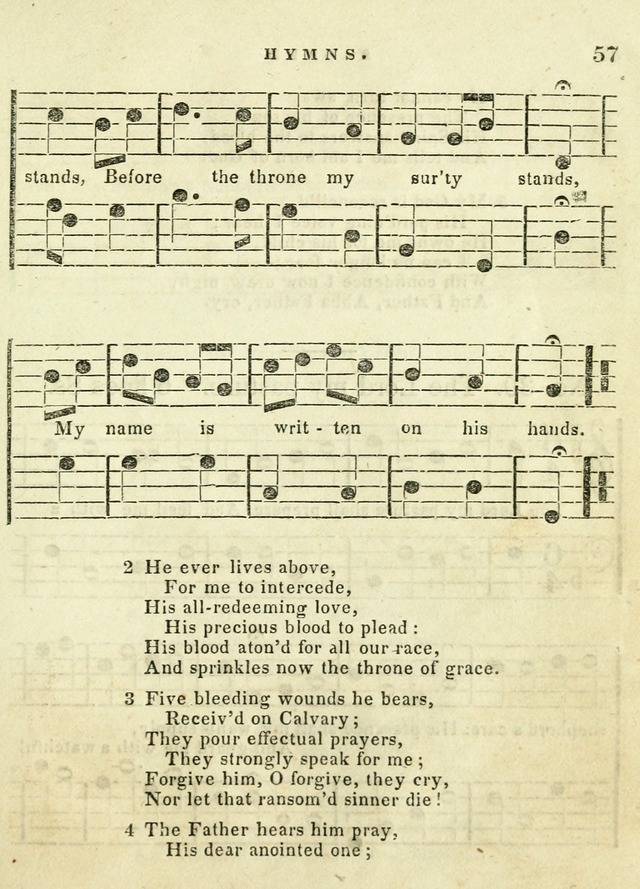 A Collection of Sacred Hymns for the use of the Latter-Day Saints page 57