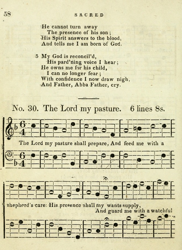 A Collection of Sacred Hymns for the use of the Latter-Day Saints page 58