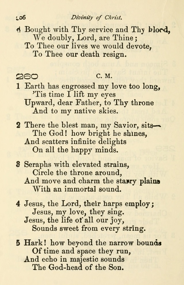 A Choice Selection of Hymns and Spiritual Songs for the use of the Baptist Church and all lovers of song page 209