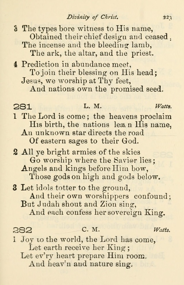 A Choice Selection of Hymns and Spiritual Songs for the use of the Baptist Church and all lovers of song page 226