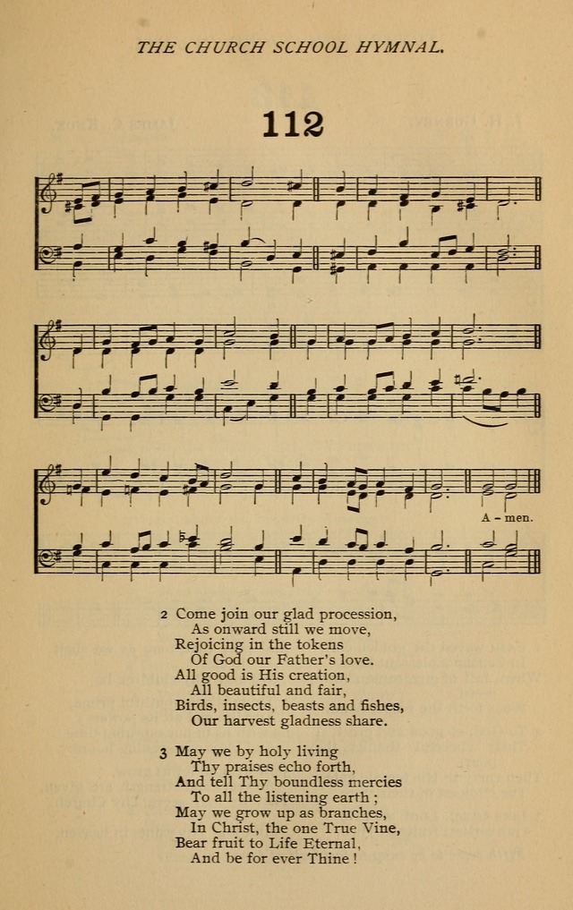 The Church School Hymnal with Tunes page 136