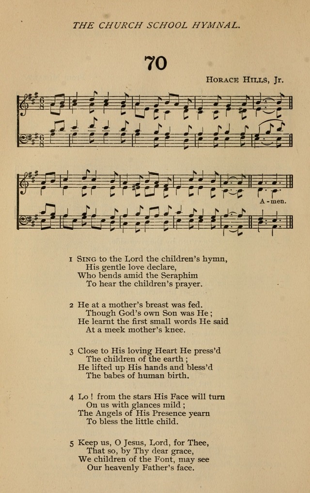 The Church School Hymnal with Tunes page 89