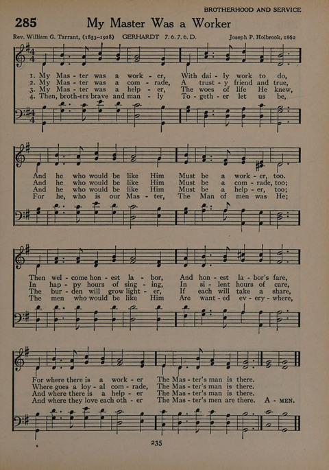 The Church School Hymnal for Youth page 235