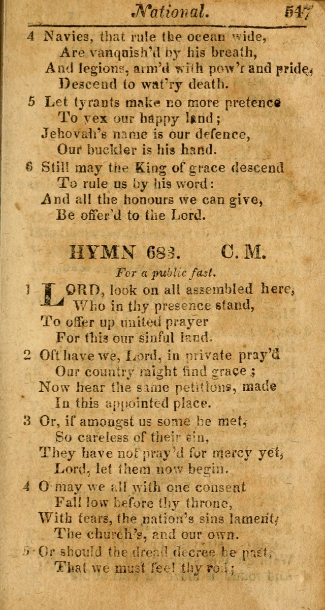 A Choice Selection of Psalms, Hymns and Spiritual Songs for the use of  Christians page 540