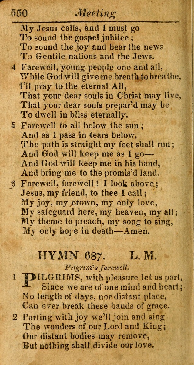 A Choice Selection of Psalms, Hymns and Spiritual Songs for the use of  Christians page 543
