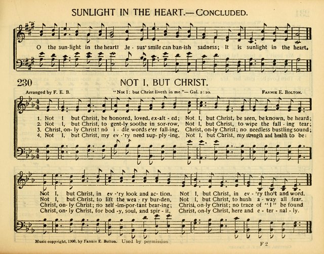 Christ in Song: for all religious services nearly one thousand best gospel hymns, new and old with responsive scripture readings (Rev. and Enl.) page 157