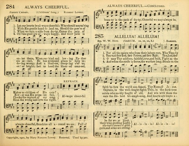 Christ in Song: for all religious services nearly one thousand best gospel hymns, new and old with responsive scripture readings (Rev. and Enl.) page 195