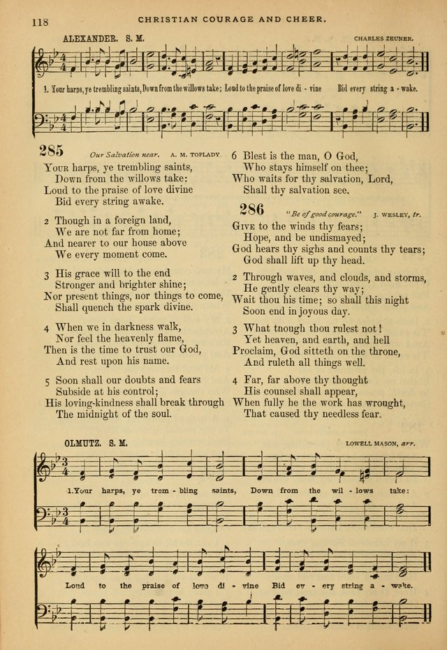 The Calvary Selection of Spiritual Songs: with music for use in social meetings. page 118