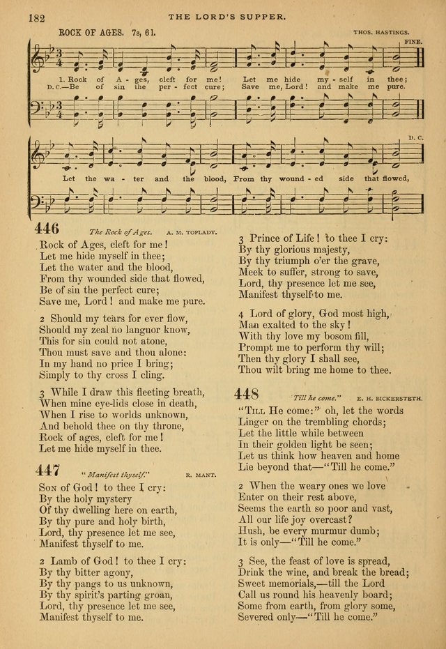 The Calvary Selection of Spiritual Songs: with music for use in social meetings. page 182