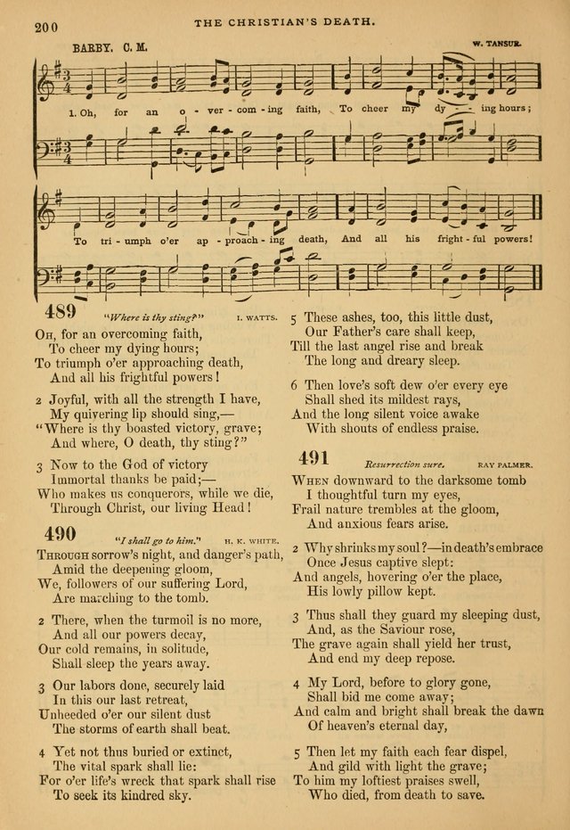 The Calvary Selection of Spiritual Songs: with music for use in social meetings. page 200