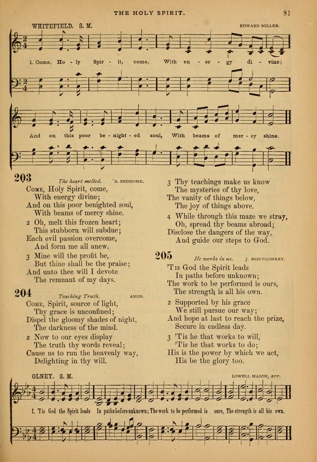 The Calvary Selection of Spiritual Songs: with music for use in social meetings. page 81